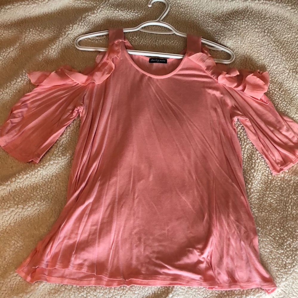 Cha Cha Vente Pink Blouse